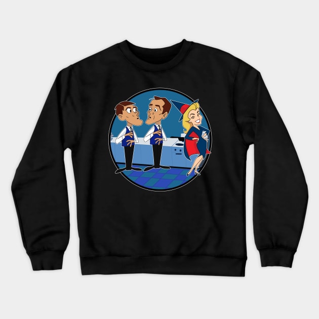 Bewitched Darrin Crewneck Sweatshirt by AlanSchell76